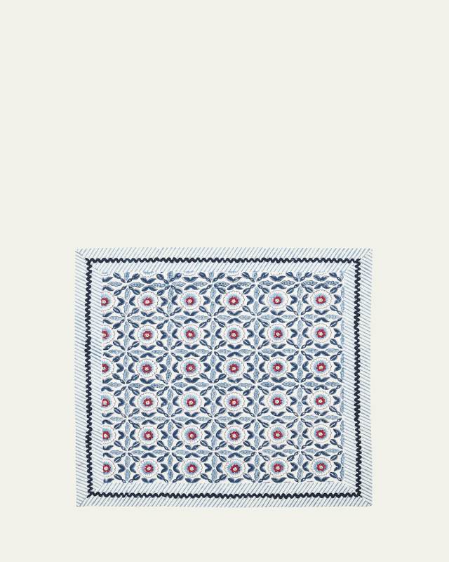 Majorelle Block-Printed Napkin